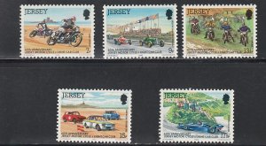 Jersey # 231-235, Motorcycle & Car Club 60th Anniversary, Mint LH, 1/3 Cat.