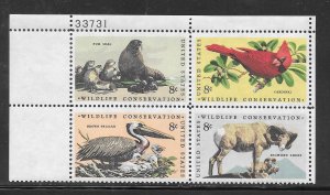 #1464-67 MNH Plate Block of 4