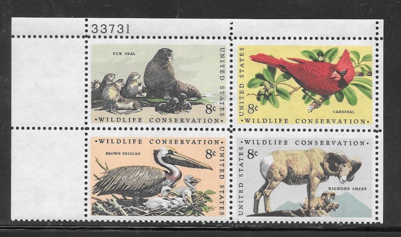 #1464-67 MNH Plate Block of 4
