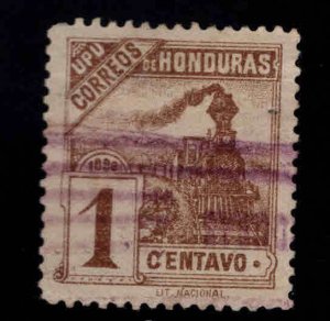 Honduras  Scott 103 Used 1898 Railroad train UPU stamp