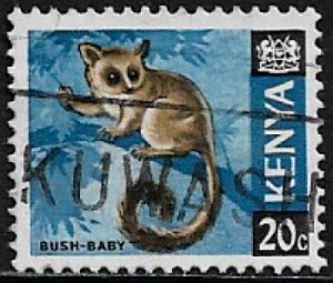 Kenya #23 Used Stamp - Senegal Bush Baby (d)