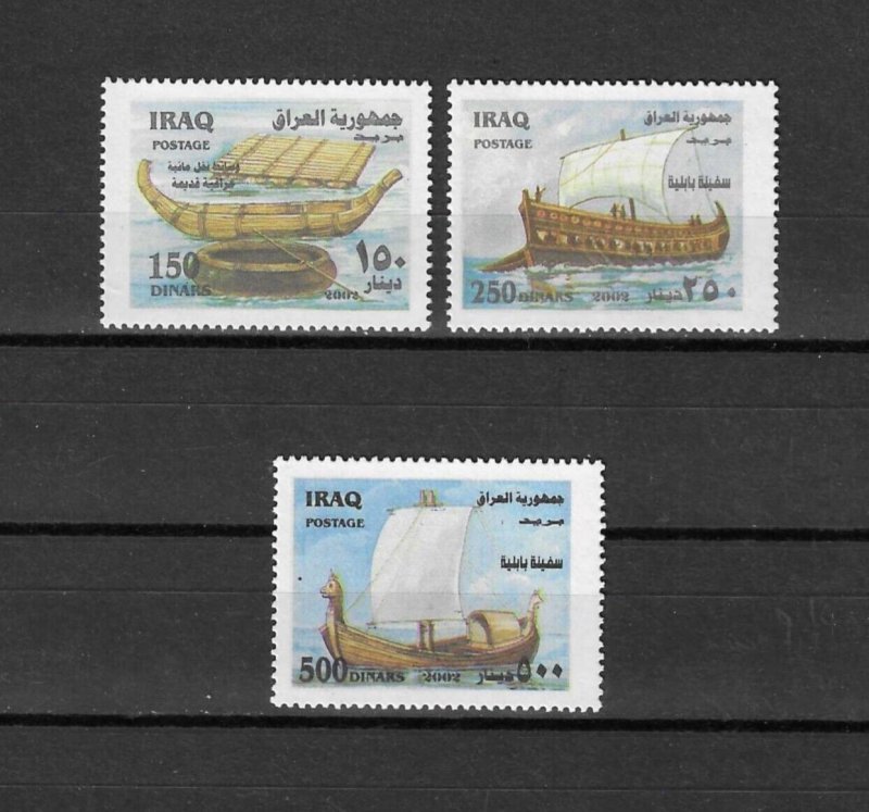 IRAQ 2002 SG 2173/2175 MNH