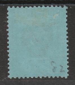 BRITISH HONDURAS 1902 KEVII 5/- WMK CROWN CA