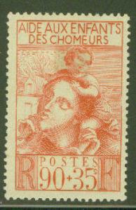 FRANCE Scott B84 MH* 1939 Semi Postal stamp