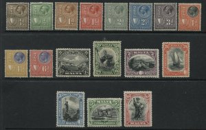 Malta 1930 complete set mint o.g. hinged