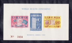 Liberia Scott #340A S/Sheet Imp MNH