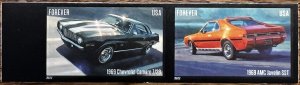 US 5717 - 5719 Imperf. Singles Muscle Cars