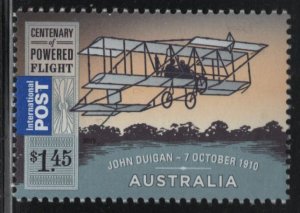 Australia 2010 MNH Sc 3228 $1.45 Bi-plane John Duigan 7 October 1910