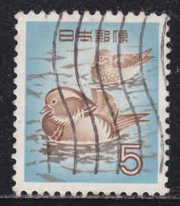 Japan 611 Mandarin Ducks 1955