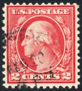 546, Used 2¢ Washington Difficult Stamp To Find CV $190 - Stuart Katz