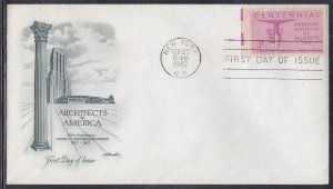 United States Scott 1089 Artmasters FDC - Architects of America