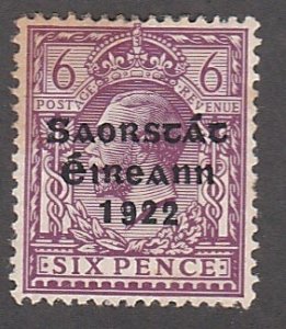 Ireland # 52, Overprinted Stamp, Mint Hinged, 1/3 Cat.