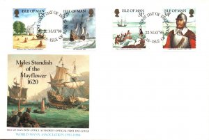 Isle of Man 308-311 U/A FDC