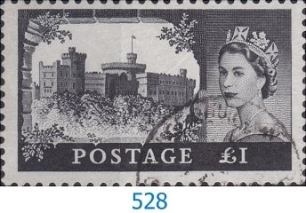 Great Britain Used - Scott# 528