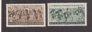 GERMANY - DDR SC# 208-9 VF MNH 1954