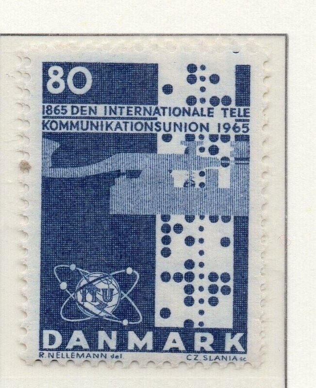 Denmark 1969 Early Issue Fine Mint Hinged 80ore. NW-225498