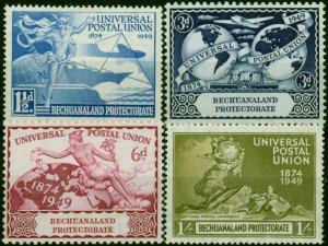 Bechuanaland 1949 UPU Set of 4 SG138-141 Fine LMM