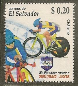 El Salvador      Scott   1681a   Olympics, Sports     Used  