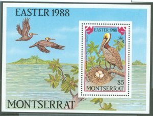 Montserrat #676 Mint (NH)