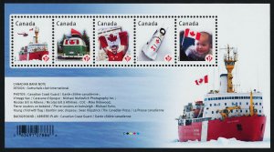 Canada 2498 MNH Canadian Pride, Ship, Van, Bobsled, Flag, Helicopter