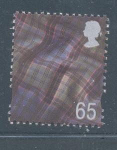 Great Britain Scotland Sc 18 2000 65p Tartan  stamp mint NH