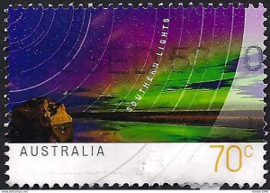 AUSTRALIA 2014 QEII 70c Multicoloured, Southern Lights-Aurora Australis-Coles...