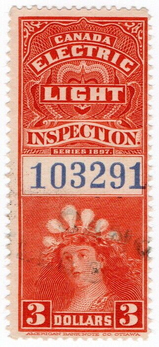 (I.B) Canada Revenue : Electric Light Inspection $3