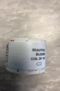 4176 4185 Coil Roll of 100 Beautiful Blooms MNH