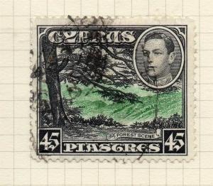 Cyprus 1938 Early Issue Fine Used 45p. 280405