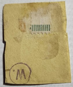 Scott Stamp# CSA 4a, CSA4a - 5¢ 1862 Davis, Used. Some toning. SCV $275.00