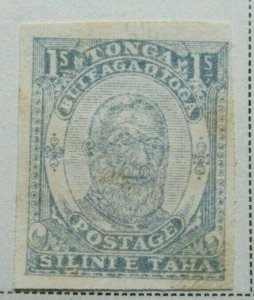 TONGUE Oceania Protectorate Kingdom 1893 1s VF MNG Old Forgery A8P16F15-