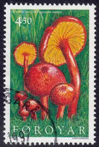 Faroe Islands - 1997 - Scott #315 - used - Mushroom