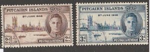 PITCAIRN ISLAND #9-10 USED COMPLETE