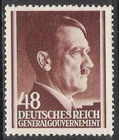 Poland #N87 Occupation Hitler MNH