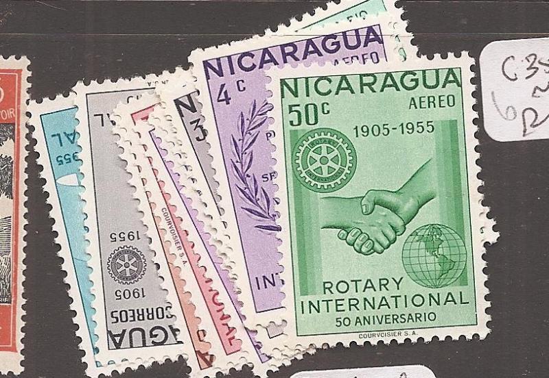 Nicaragua Rotary SC 762-6, C353-62 MNH (8dbr)