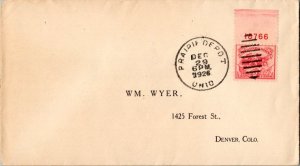 United States Ohio Prairie Depot 1926 duplex  1852-1927  Philatelic.