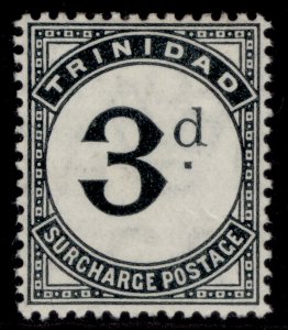 TRINIDAD & TOBAGO EDVII SG D12, 3d slate-black, M MINT. Cat £14.