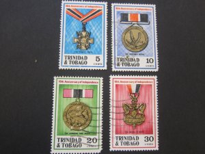 Trinidad & Tobago 1972 Sc 219-22 set FU