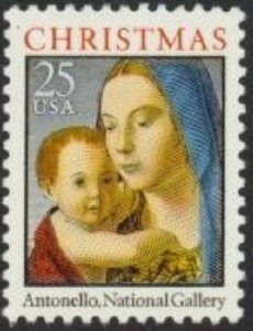 2514 Christmas Madonna F-VF MNH single