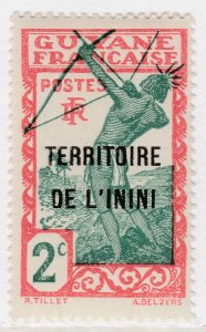 1932-38 French Colony Inini 2cMH* Stamp A22P17F8794-