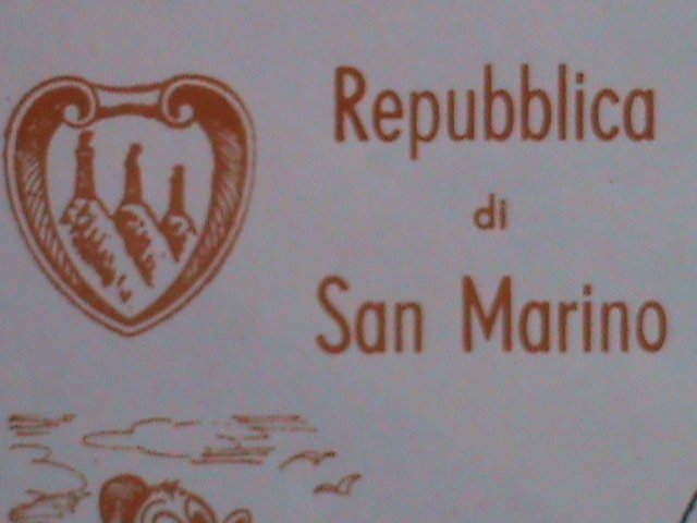 ​SANMARINO-1970 SC# 736-40 FDC-WALT DISNEY CARTOON S-MINT FDC VERY FINE.