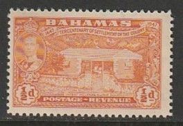 1948 Bahamas - Sc 132 - MNH VF - 1 single - Infant Welfare Clinic