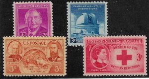 964-967 Mint,OG,NH... SCV $1.00