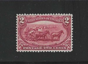 286 MNH PF Cert reperf left