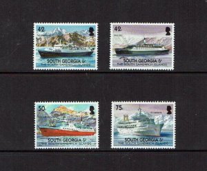 South Georgia: 2004, Merchant Ships, MNH set