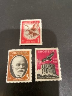 Albania sc 644-646 MH comp set