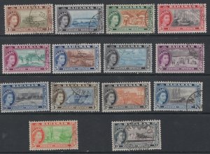 BAHAMAS  159-172 USED SHORT SET