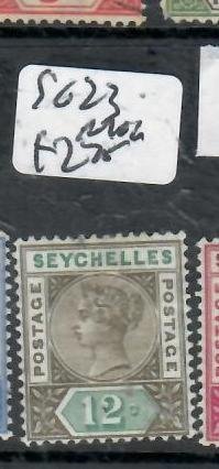 SEYCHELLES QV 12C      SG 23   MOG   P0716H