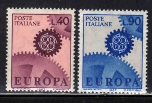 Italy # 951-52 ~ Cplt Set of 2 ~ Europa ~ Unused, LHM