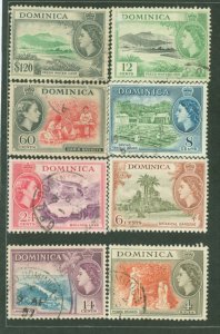 Dominica #146/148-52/54-5  Multiple